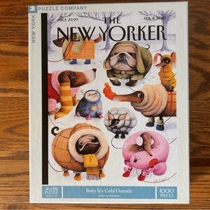 The New Yorker 1000 Piece PuzzleBaby its cold outside
